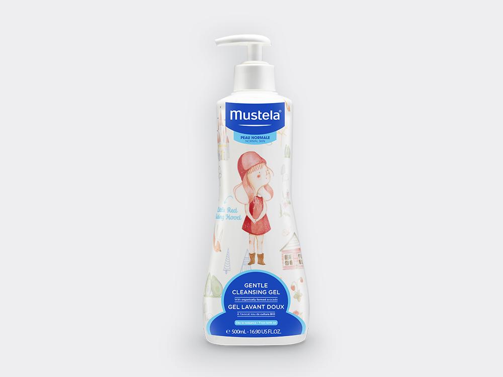 Mustela cleansing cheap gel 500